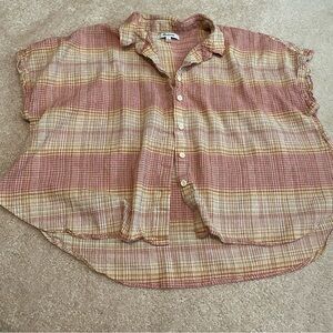 Madewell Button-Up Shirt SZ L